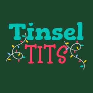 Christmas Tinsel - Womens Maple Tee Design