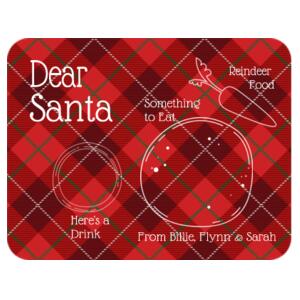 Santa's Placemat Personalised - Placemat  Design