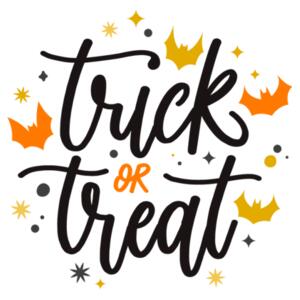 Treat or Trick - Large Wall Banner (A3) Design