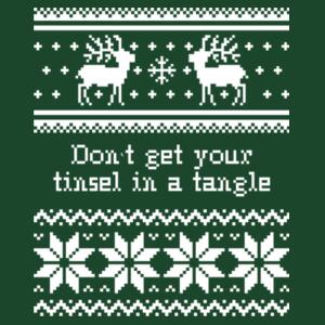 Don't get your tinsel in a tangle - Mens Staple T shirt Design
