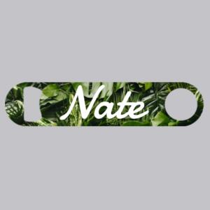 Tropical Leaves - Bottle Opener Design