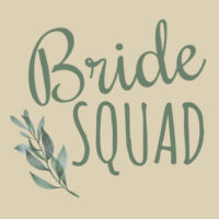 Bride Squad - Small Calico Bag Design