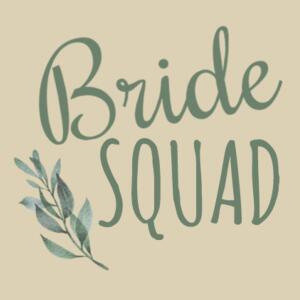 Bride Squad - Small Calico Bag Design