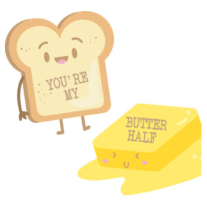 You're my butter half - Mug Design