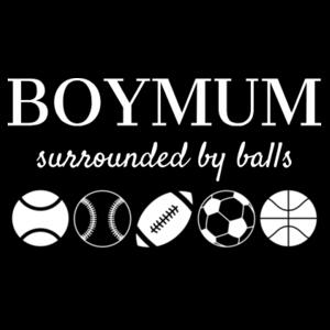 Boy Mum - Womens Basic Tee Design