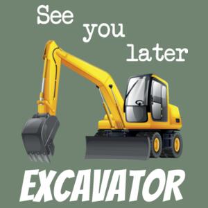 See you later Excavator - Mini-Me One-Piece Design