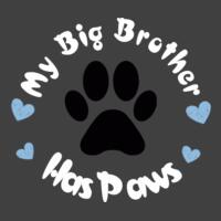 My Sibling Has Paws - Stonewash Bandana Bib Design