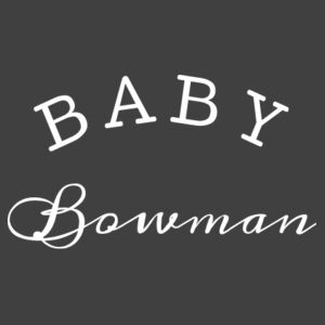 Baby last name - Short Sleeve Bodysuit Design
