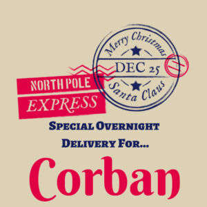 North Pole Express - Christmas Eve Bag Design