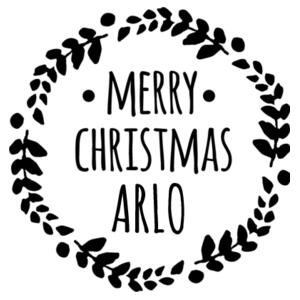 Monochrome Wreath Design
