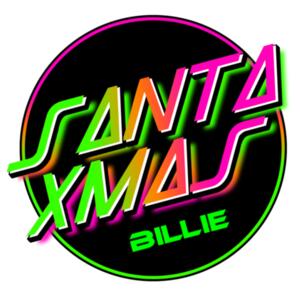 Neon - Large White Canvas Santa Sack Design