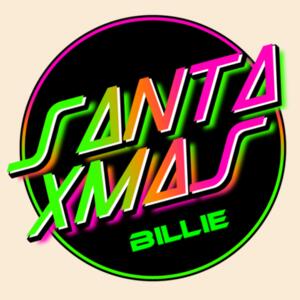 Neon - Medium Calico Santa Sack Design