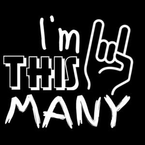 I'm this many - Basic Tee Design