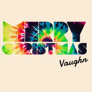 Tie Dye - Large Natural Canvas Santa Sack Design