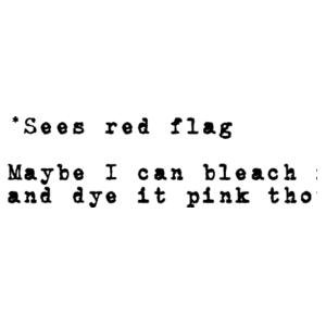 Red Flag - Womens Crop Tee Design