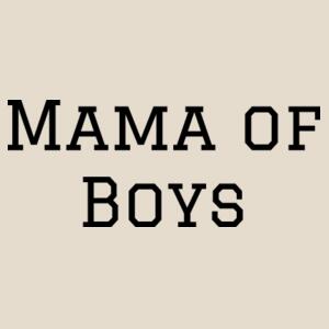 Mama of Boys - Womens Maple Tee Design