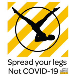 Spread Your Legs Not COVID-19 - Trucker Cap Design