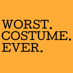 Worst costume ever - Kids Youth T shirt Design