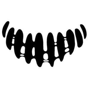 Halloween Scary Mouth  - Face Mask Design