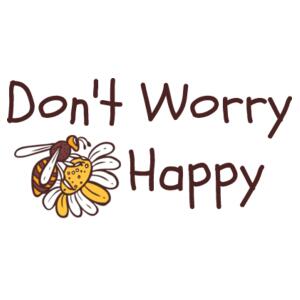Don't Worry Bee Happy - Face Mask Design
