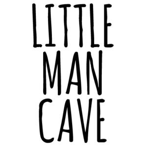 Little Man Cave Wall Art - Tea Towel Design