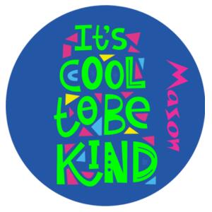 It's cool to be kind - Stainless Bottle with Straw Top Design