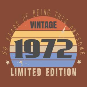Vintage Limited Edition - Mens Heavy Tee Design