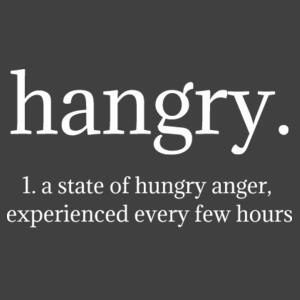 Hangry bib - Stonewash Bandana Design