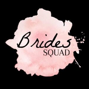 Brides Squad Pink Watercolour - Womens Crop Tee Design