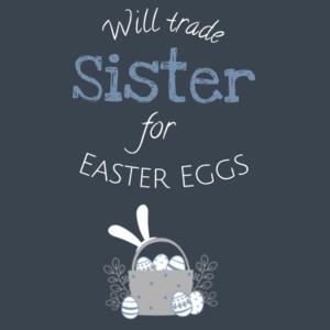 Will trade for easter eggs - Kids Youth T shirt Design