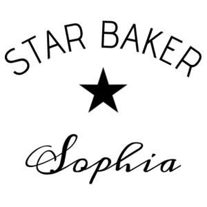 Star Baker - Kid's Apron Design