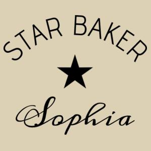 Star Baker Personalised - Medium Calico Bag Design