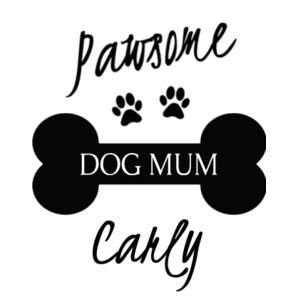 Pawsome Dog Mum - Travel Mug Design