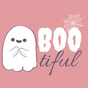 Boo-tiful cute ghost - Kids Youth T shirt Design