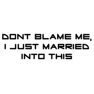 Don't Blame Me - Womens Basic Tee Design