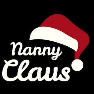 Nanny Claus - Womens Bevel V-Neck Tee Design