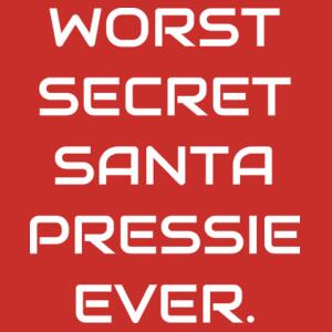 Worst secret santa pressie ever - Mens Classic T Shirt Design
