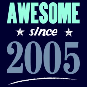 Awesome since - Cloke Womens Silhouette Tee Design