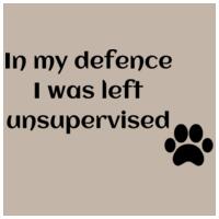 In my defence Pet Tag - Pet Tag Bone Design
