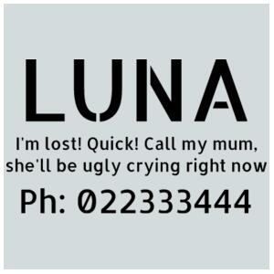 Call my mum! Pet Tag - Pet Tag Design