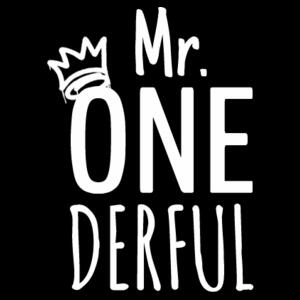 Mr ONEderful - Baby Blanks Basic Tee Design