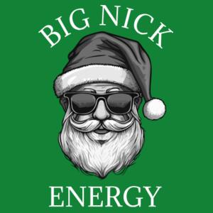 Big Nick Energy - Cloke Mens Outline Tee Design