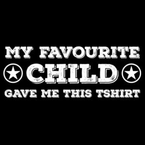 My Favourite Child Gave Me This T-shirt - Mens Staple T shirt Design