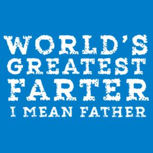 World's Greatest Farter - Mens Staple T shirt Design