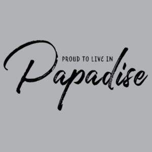 Proud to live in Papadise - AS Colour Mens Block T shirt Design