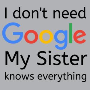 I don't need Google - Womens Mali Tee Design