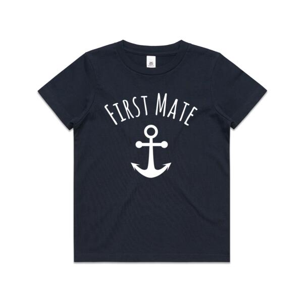 First Mate - Kids Youth T shirt Thumbnail