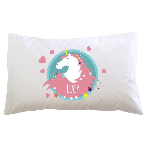 Personalised Unicorn - Pillowcase  Thumbnail