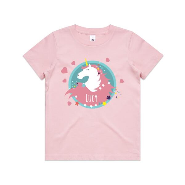 Personalised Unicorn - Kids Youth T shirt - Kids Youth T shirt Thumbnail