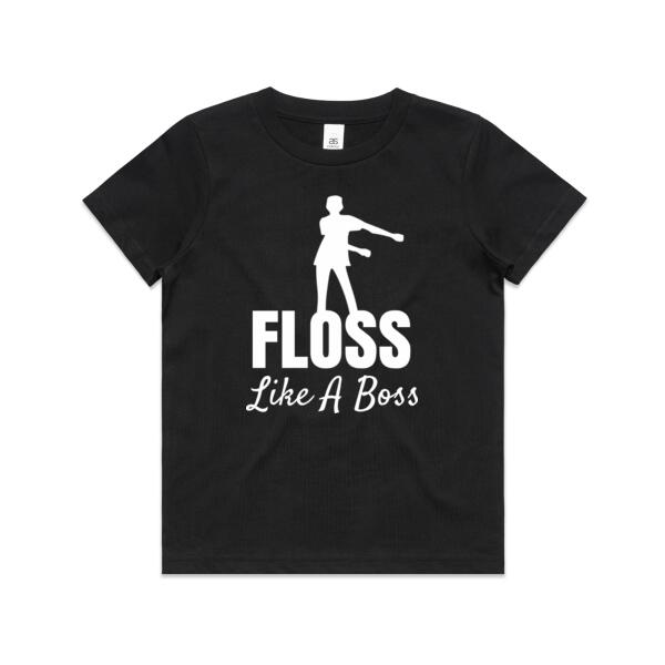 Floss Like A Boss - Kids Youth T shirt Thumbnail